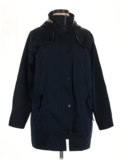 Pre-owned Assorted Brands Raincoat In Blue