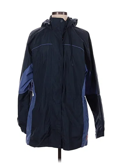 Pre-owned Assorted Brands Raincoat In Blue