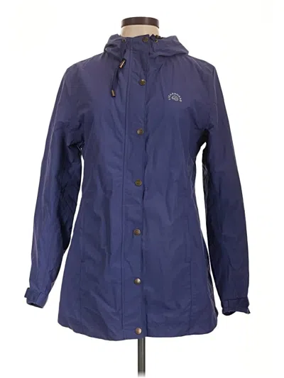 Pre-owned Assorted Brands Raincoat In Blue