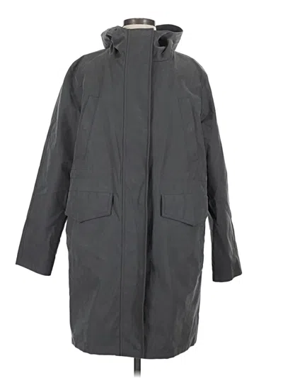 Pre-owned Assorted Brands Raincoat In Gray