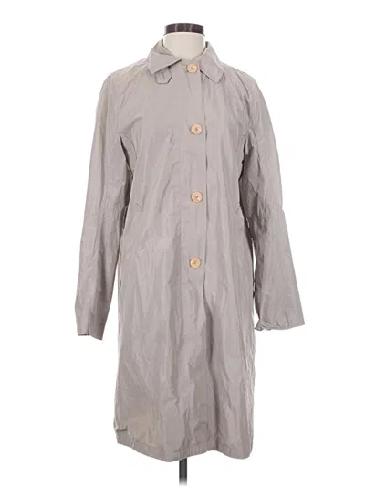 Pre-owned Assorted Brands Raincoat In Gray