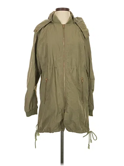 Pre-owned Assorted Brands Raincoat In Green