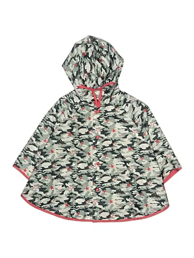 Pre-owned Assorted Brands Kids' Raincoat In Green