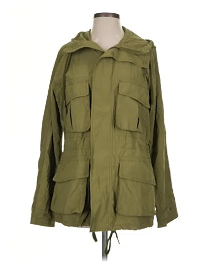 Pre-owned Assorted Brands Raincoat In Green