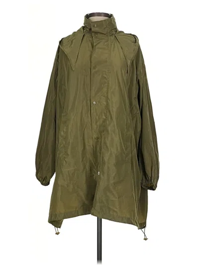 Pre-owned Assorted Brands Raincoat In Green