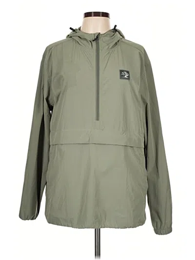 Pre-owned Assorted Brands Raincoat In Green