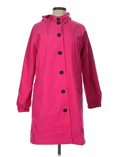Pre-owned Assorted Brands Raincoat In Pink