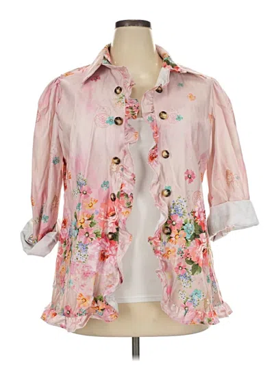 Pre-owned Assorted Brands Raincoat In Pink