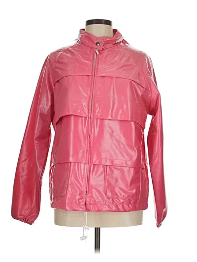 Pre-owned Assorted Brands Raincoat In Pink