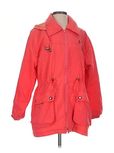 Pre-owned Assorted Brands Raincoat In Red