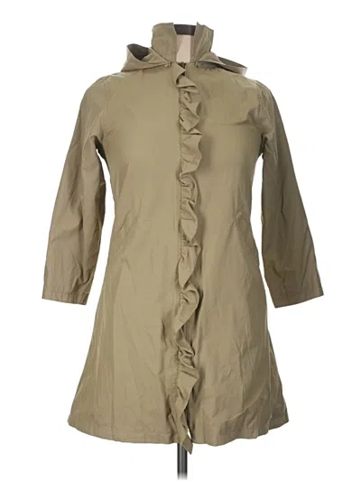 Pre-owned Assorted Brands Raincoat In Tan