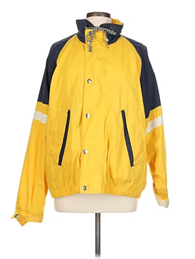Pre-owned Assorted Brands Raincoat In Yellow