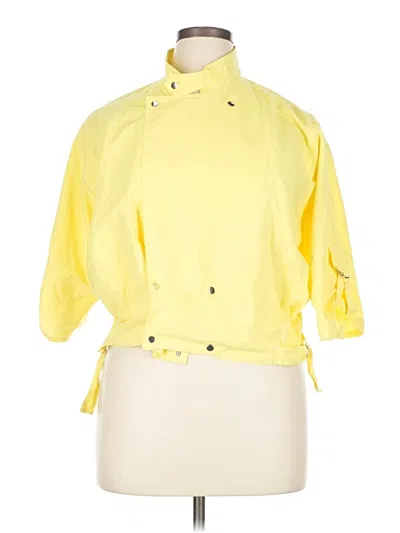 Pre-owned Assorted Brands Raincoat In Yellow