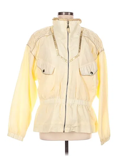 Pre-owned Assorted Brands Raincoat In Yellow