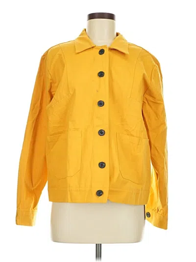 Pre-owned Assorted Brands Raincoat In Yellow