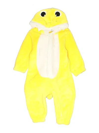 Pre-owned Assorted Brands Kids' Raincoat In Yellow