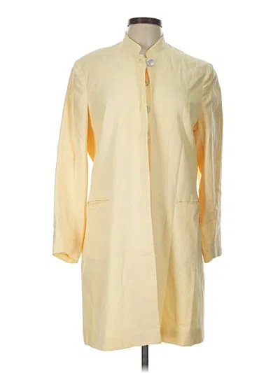 Pre-owned Assorted Brands Raincoat In Yellow