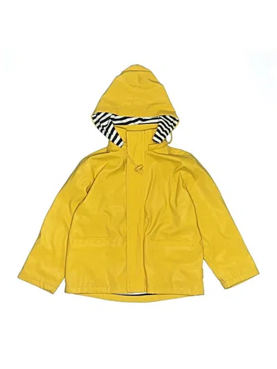 Pre-owned Assorted Brands Kids' Raincoat In Yellow