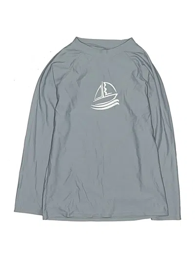Pre-owned Assorted Brands Kids' Rash Guard In Gray
