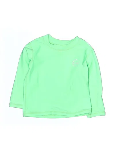 Pre-owned Assorted Brands Kids' Rash Guard In Green