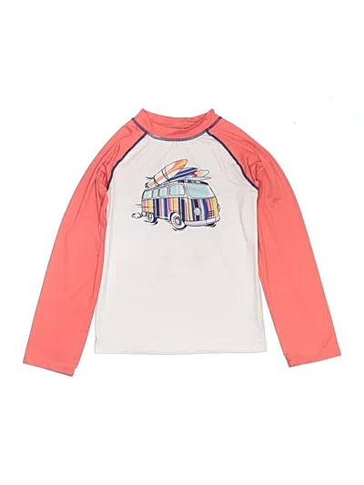 Pre-owned Assorted Brands Kids' Rash Guard In Ivory