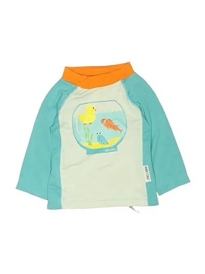 Pre-owned Assorted Brands Babies' Rash Guard In Teal