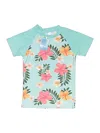Assorted Brands Rash Guard In Teal