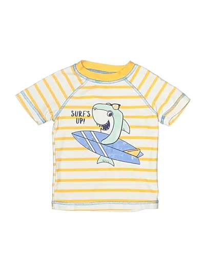 Pre-owned Assorted Brands Babies' Rash Guard In Yellow