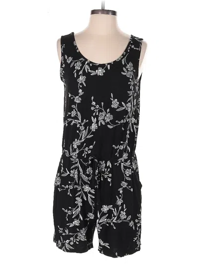 Pre-owned Assorted Brands Romper In Black