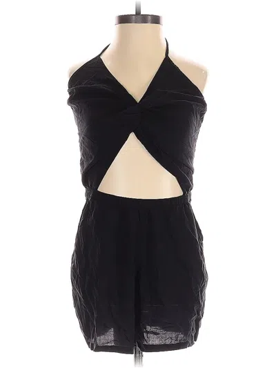 Pre-owned Assorted Brands Romper In Black