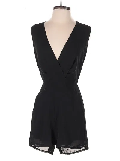Pre-owned Assorted Brands Romper In Black