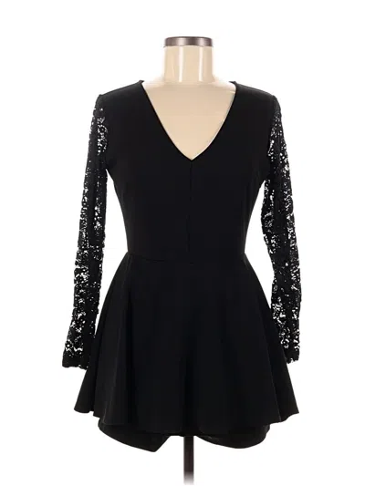 Pre-owned Assorted Brands Romper In Black