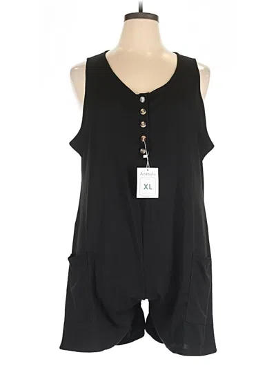 Assorted Brands Romper In Black