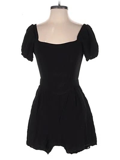Pre-owned Assorted Brands Romper In Black