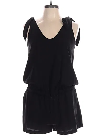 Pre-owned Assorted Brands Romper In Black