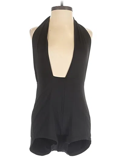 Pre-owned Assorted Brands Romper In Black