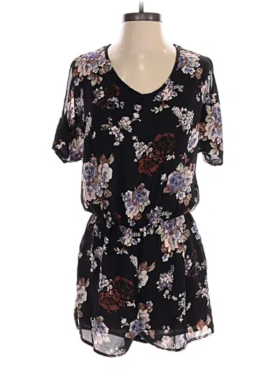 Pre-owned Assorted Brands Romper In Black