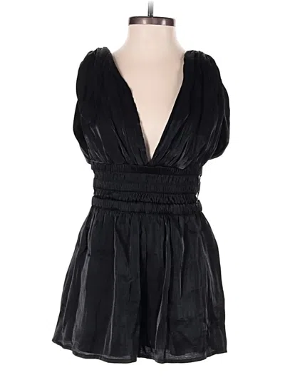Pre-owned Assorted Brands Romper In Black
