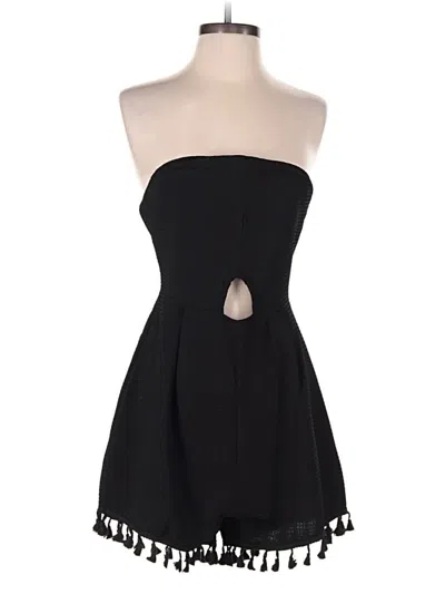 Pre-owned Assorted Brands Romper In Black