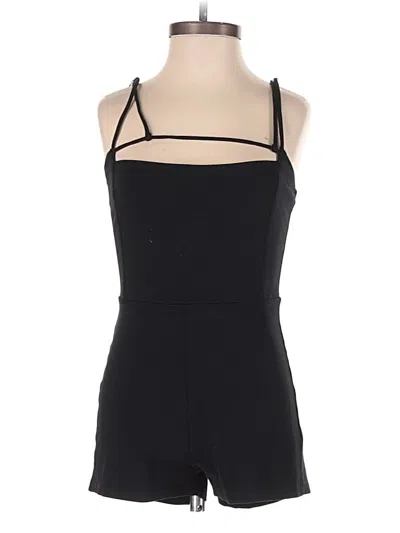 Pre-owned Assorted Brands Romper In Black