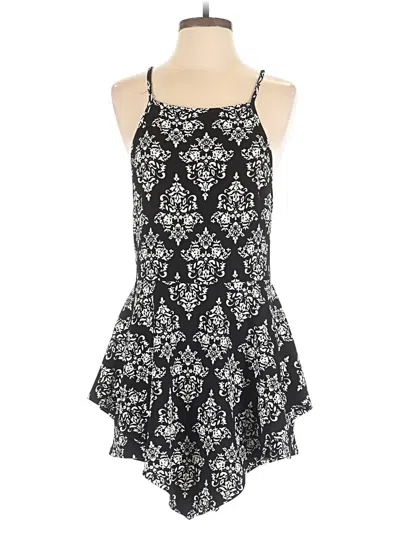 Pre-owned Assorted Brands Romper In Black