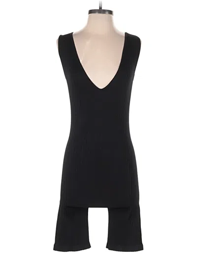 Pre-owned Assorted Brands Romper In Black
