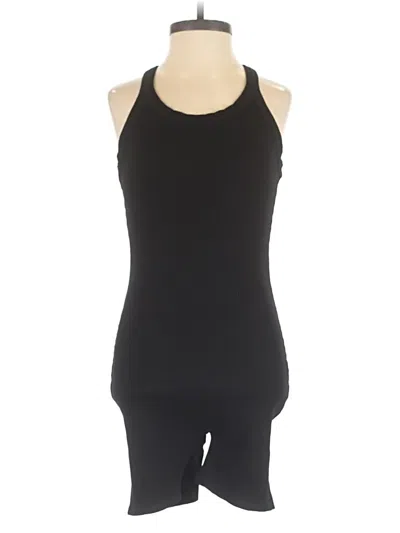 Pre-owned Assorted Brands Romper In Black