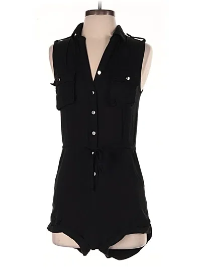 Pre-owned Assorted Brands Romper In Black