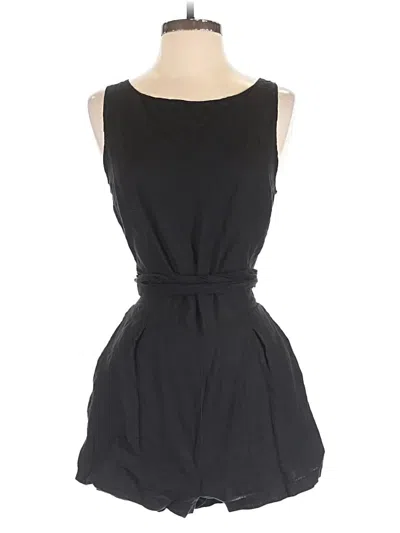 Pre-owned Assorted Brands Romper In Black