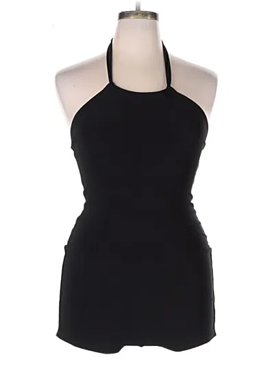 Pre-owned Assorted Brands Romper In Black