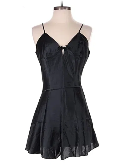 Pre-owned Assorted Brands Romper In Black