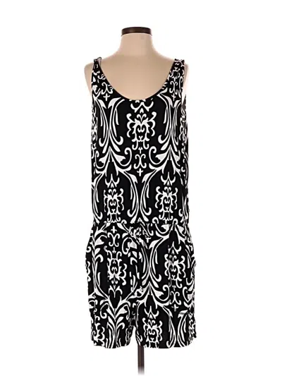 Pre-owned Assorted Brands Romper In Black