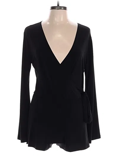 Pre-owned Assorted Brands Romper In Black