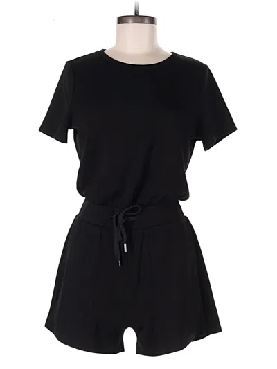 Pre-owned Assorted Brands Romper In Black